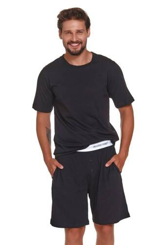 Чоловічий піжамний комплект 4332 Doctor Nap,- black