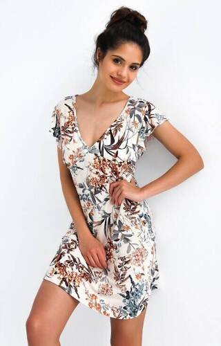 Нічна сорочка жіноча Dolores  Sensis - кремовий