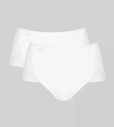 Набір трусиків жіночих 2шт. Pure Sense Luxe Maxi C2P Sloggi - white