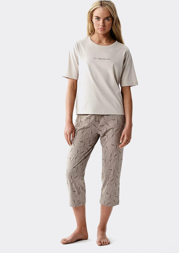 Atlantic NLP-509 жіноча піжама 100% бавовна 3/4