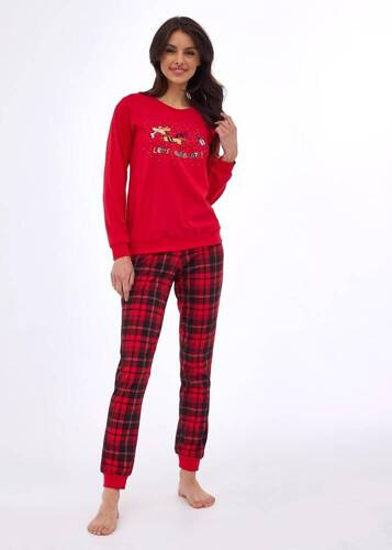 Піжама жіноча  671/371 Celebrate Cornette, - червоний