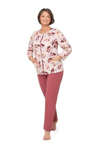 Піжама жіноча 201 Maria III Martel, - бордовий