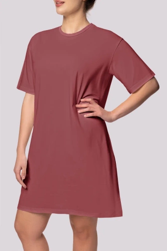 Нічна сорочка Bliss Mona,-вишневий