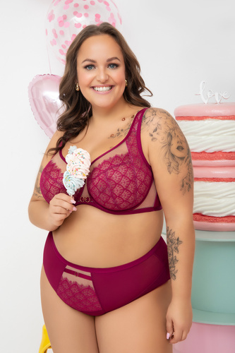 Бюстгальтер soft G006 Dayana Gorsenia рожевий для великого бюсту