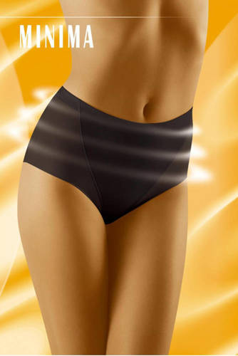 Коригуючі трусики Minima Wol-Bar, - чорні