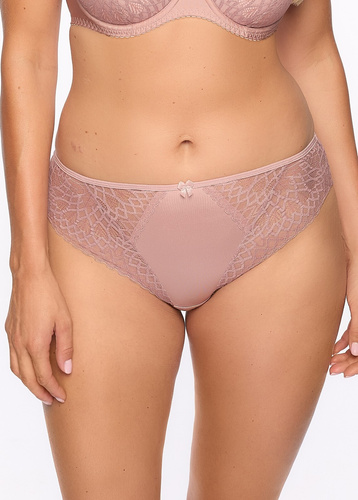 Gaia GFP 1289 Freja жіночі трусики, класичні, з мереживом, зручні, - рожевий