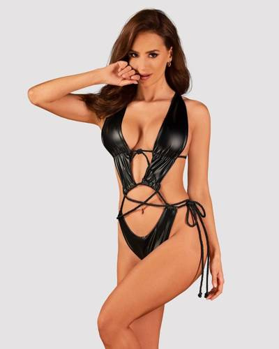 Еротичне жіноче боді Cordellis Obsessive, - чорне