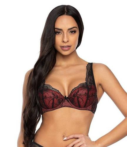 M-3344/22 Cora Biustonosz Full Cup Usztywniany Mat turkusowy