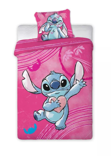 Lilo and Stitch Cute постільна білизна | Disney Jerry Fabrics, - Ліло і Стіч, 100% бавовна