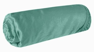 Nova Сатинове простирадло на резинці  Eurofirany - бавовна, м'ята