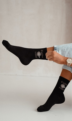 Жіночі слідки 0200-167 Coffee First Milena, - чорний