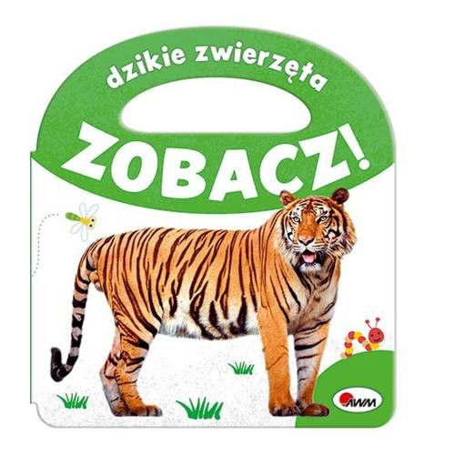 Книжка розвивайка "Дикі звірята" MO255-9 Awm Wydawnictwo
