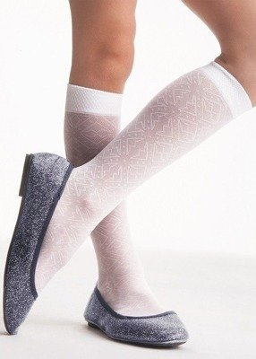 Підколінки для дівчинки Zuzia Knittex, - білий