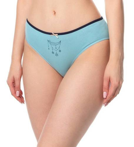 Трусики жіночі L-122 BI-44 A'3  Lama, - темно-синій, блакитний