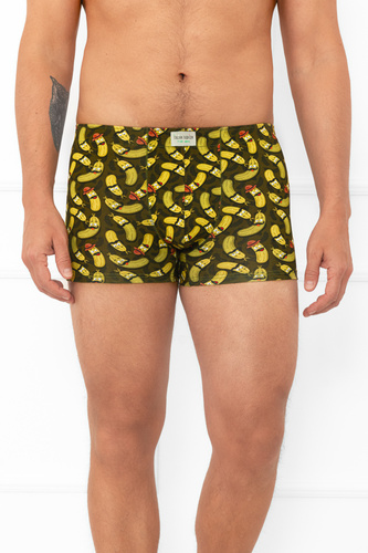 Чоловічі труси Walter – стильні боксерки з огірками | Italian Fashion