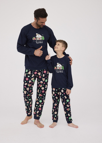 Піжама для хлопчика 966/157 593/157 Home Cornette, - темно-синій