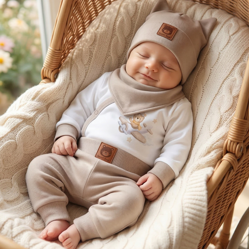 Дитячий комплект Nini Sky Journey – з органічної бавовни