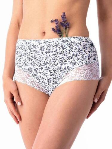 Набір жіночих трусиків 2 шт. LPF 526 A'2 Key, - білий/темно-синій