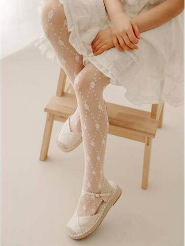 Дитячі капронові колготки Aurelia Y5112 20 den Fiore, - rose baletto