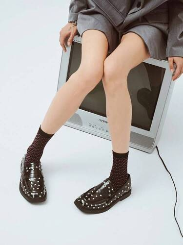 Жіночі шкарпетки 50 den 1220 Coma Gabriella - чорний