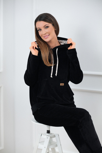 Жіноче худі Roma Italian Fashion, - чорний