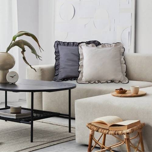 Декоративна наволочка Kelly з воланами Eurofirany, - бежева