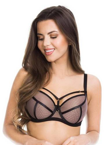 Бюстгальтер м'який 19064 Naked Mediolano, - чорний