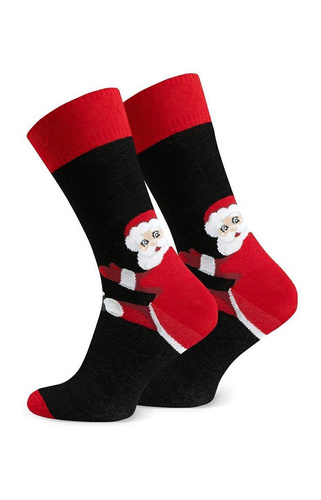 Steven Art.136 – чоловічі новорічні шкарпетки, кольорові візерунки, бавовняні - 172