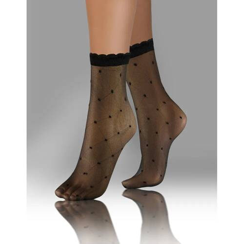 Капронові шкарпетки Sesto Senso wzór 02 крапки