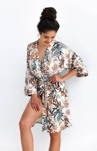 Халат жіночий Dolores Sensis - кремовий