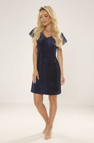 Нічна сорочка жіноча 630 Milagros Forex - темно-синій