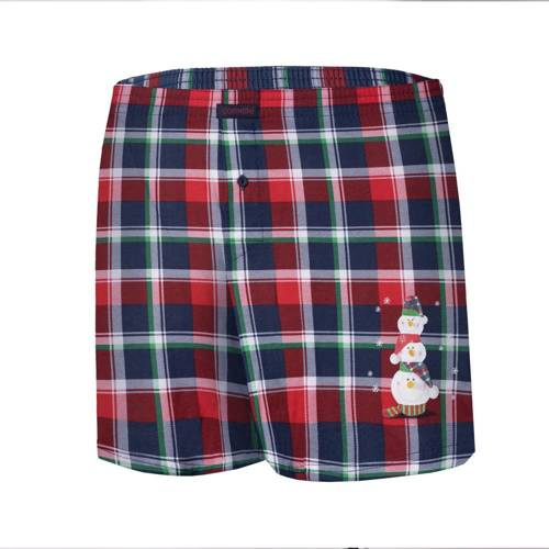 Вільні труси боксерки чоловічі Snowman 4  015/15 Cornette - червоний