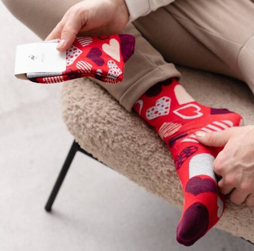 Шкарпетки жіночі 078 More - червоний 156