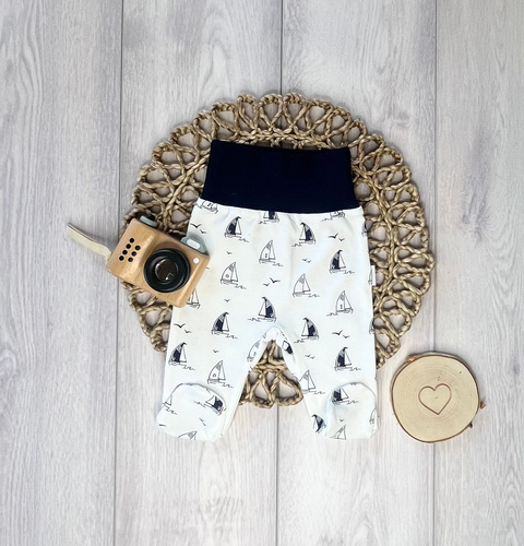Повзунки Mamatti PD16020 Кораблики – бавовняні для немовляти
