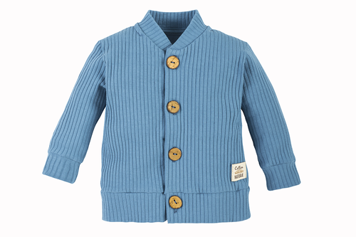 Дитячий жакет на гудзиках "Natural Harmony" Makoma, - джинс