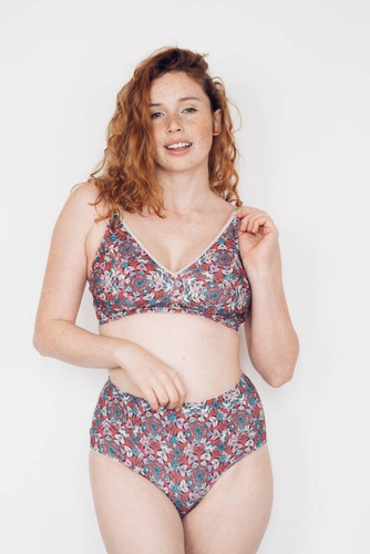 Трусики для вагітних Motley Burgund Momtobe