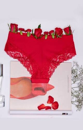 Жіночі трусики Cranberries Brasil Julimex - темно-синій