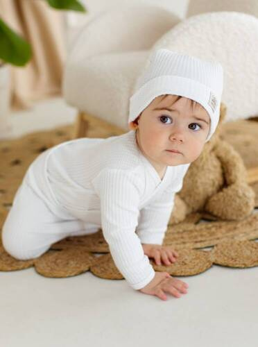 Дитячий чоловічок  02249W "Natural Waffel" Makoma,- white