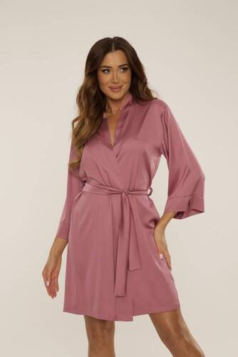 Халат пеньюар жіночий 757 Cordelia De Lafense, - чорний