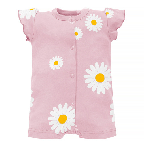 Дитячий ромпер на кнопочках Daisy Pinokio, - рожевий