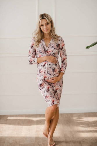 Grow with me Сукня для вагітних і годуючих довгий рукав Milk&Love