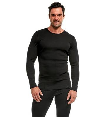 Футболка чоловіча з довгим рукавом authentic 214, -чорний