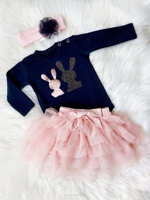 Фатинова спідниця для дівчинки Inez Bambarillo, - пудрово-рожевий