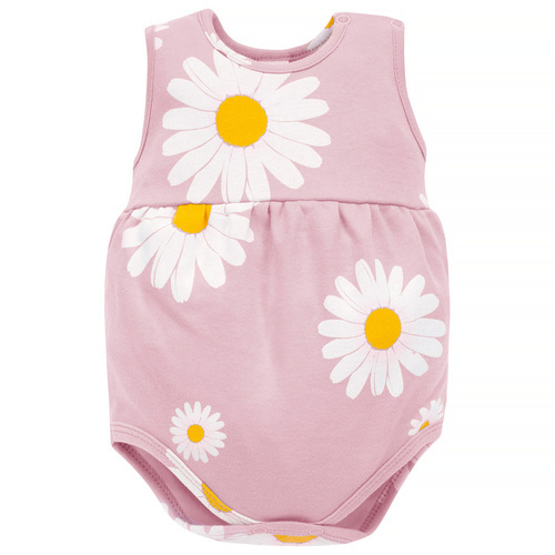 Дитяче боді без рукавів Daisy Pinokio, - рожевий