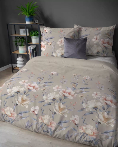 5636 A Detexpol Pastel Flowers – фланелева постільна білизна з бавовни