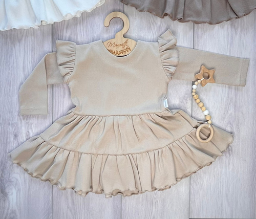 Mamatti SP512 Сукня для дівчинки з метеликами 97% бавовна