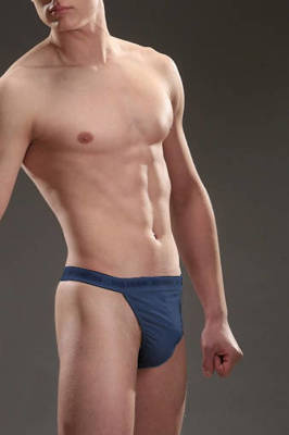 Труси стрінги чоловічі High Emotion Cornette,- темно-синій