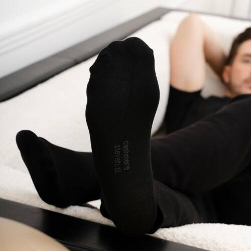 Шкарпетки чоловічі з кашеміром art.083 Cashmere Steven, -004 чорний