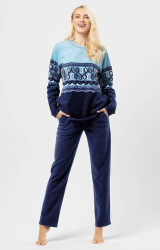 Піжама жіноча LHS 893 B24 Key, - блакитний