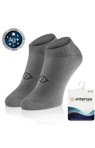 Короткі шкарпетки жіночі 0624 Intenso, - сірий